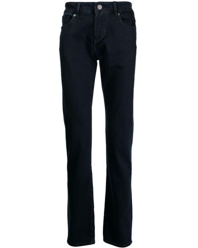 DL1961 Halbhohe Skinny-Jeans - Blau