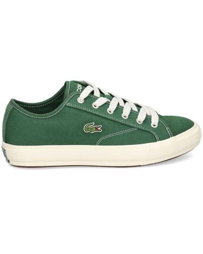Lacoste Backcourt Logo-patch Sneakers - Green