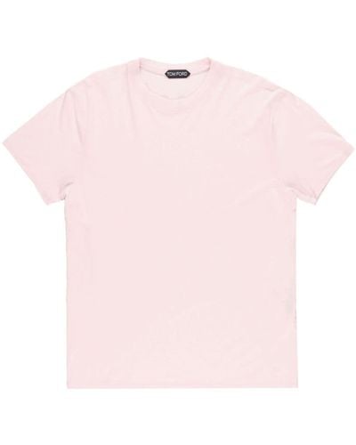 Tom Ford T-shirt Met Korte Mouwen - Roze