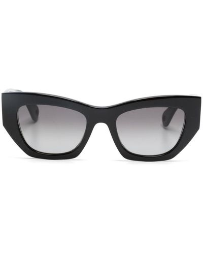 Lanvin Geometric-frame Sunglasses - Black