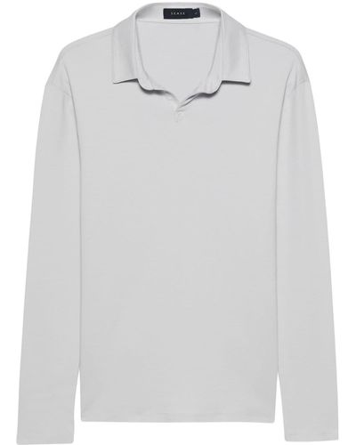 Sease Supima-cotton Polo Shirt - White