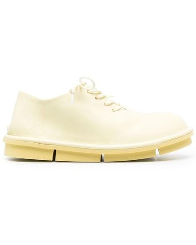 Marsèll Isoletta Leather Lace-up Shoes - Natural