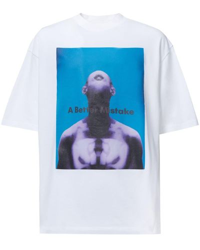 A BETTER MISTAKE T-Shirt mit grafischem Print - Blau