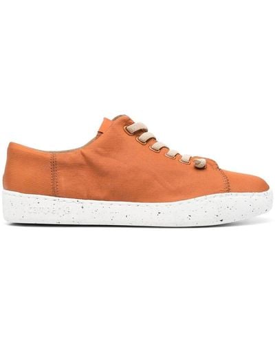 Camper Low-top Lace-up Trainers - Orange
