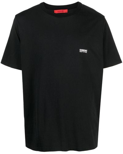 Kusikohc Camiseta con fotografía estampada - Negro