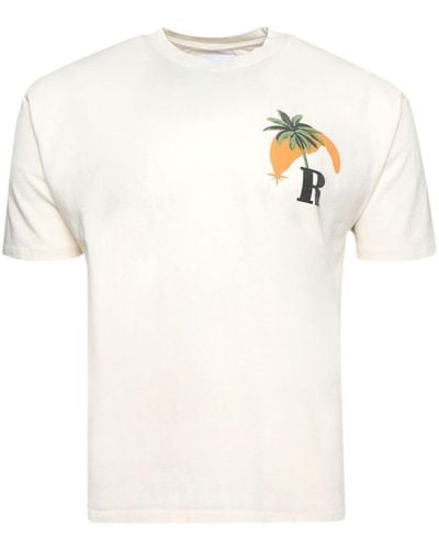 Rhude Camiseta Miami Grand Prix - Blanco