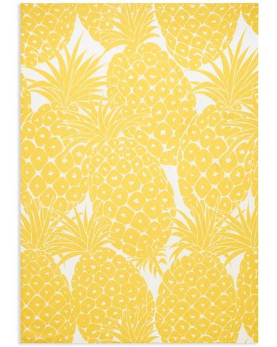 Eres Daniela Pineapple-print Sarong - Yellow