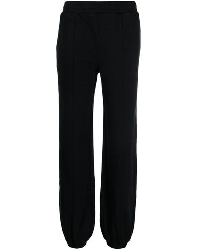 PS by Paul Smith Logo-print Organic Cotton Track Trousers - Black