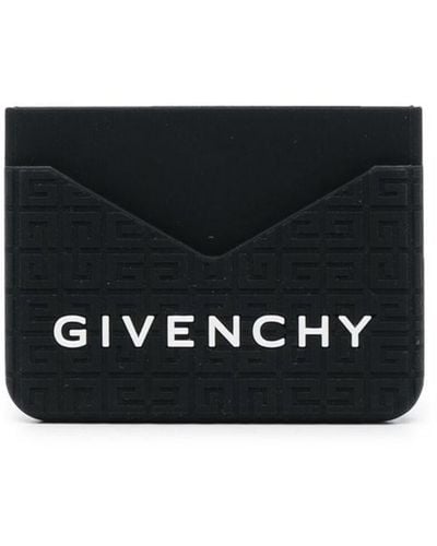 Givenchy Kartenetui mit Logo-Print - Schwarz