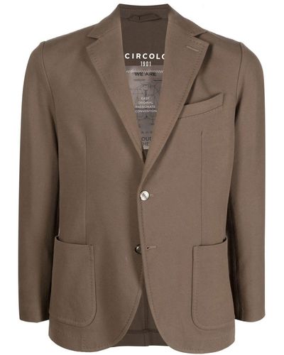 Circolo 1901 シングルジャケット - グリーン