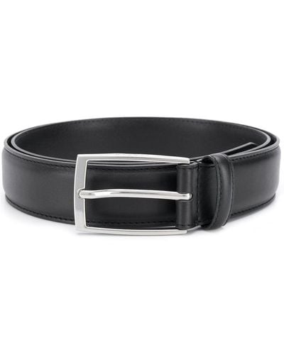 Sandro Front Buckle Belt - Black
