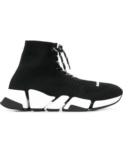 Balenciaga Zapatillas Speed 2.0 con cordones - Negro