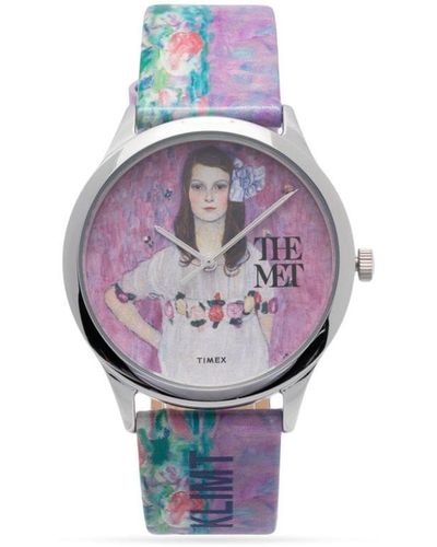 Timex X The MET montre Klimt 40 mm - Violet
