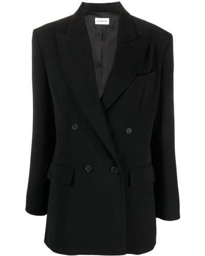 P.A.R.O.S.H. Blazer de vestir con doble botonadura - Negro