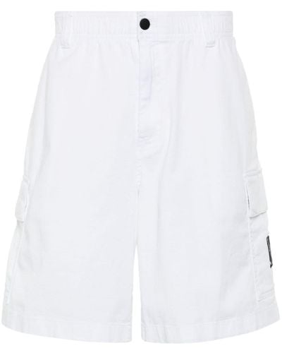 Calvin Klein Twill cargo shorts - Weiß