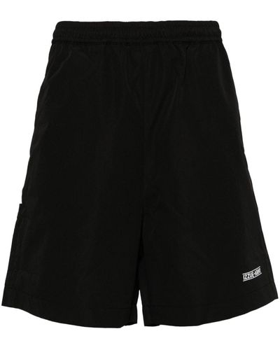 Izzue Elasticated Waistband Shorts - Black
