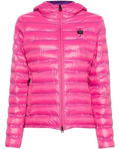 Blauer Chloe Packable Hooded Jacket - Pink
