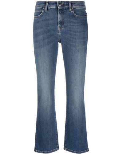 Pinko High-waisted Denim Jeans - Blue