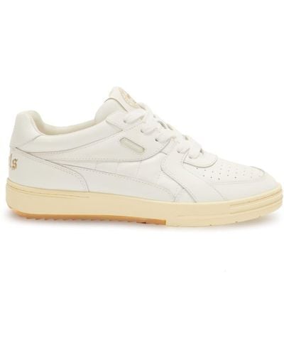 Palm Angels Sneakers in pelle per donne - Bianco