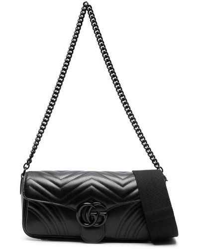Gucci GG Marmont shoulder bag - Schwarz