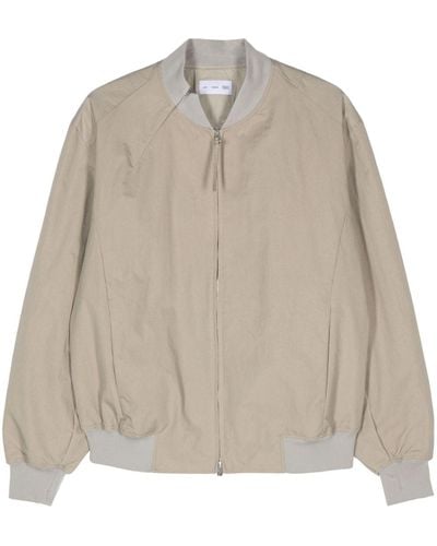 Post Archive Faction PAF Zip-up bomber jacket - Neutro