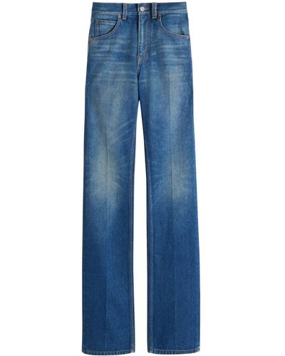 Victoria Beckham Jeans Met Vervaagd-effect - Blauw