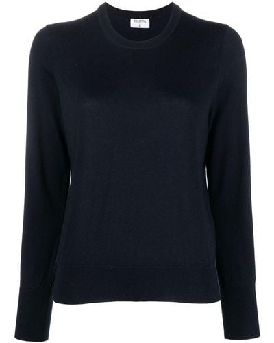 Filippa K Fijngebreide Top - Blauw