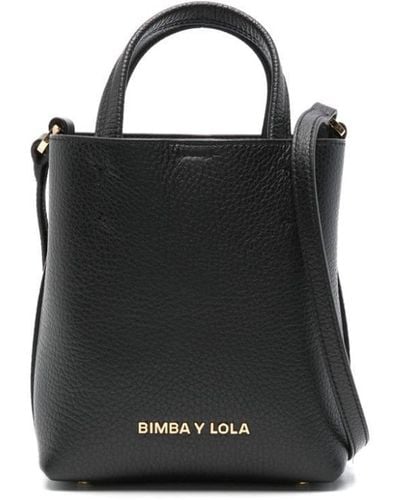Bimba Y Lola Mini Chihuahua Tote Bag - Black