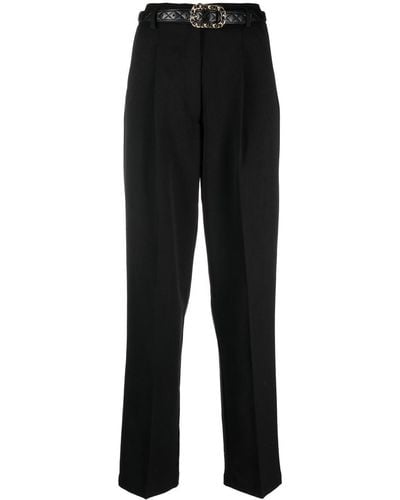 Liu Jo Straight-leg Tailored Pants - Black