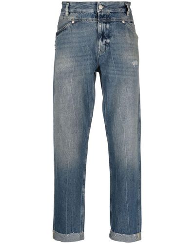 Closed Mid-rise Straight-leg Jeans - Blue