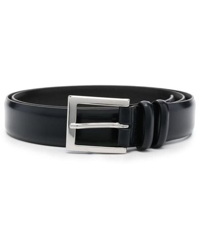 Orciani Leather Adjustable-fit Belt - Black