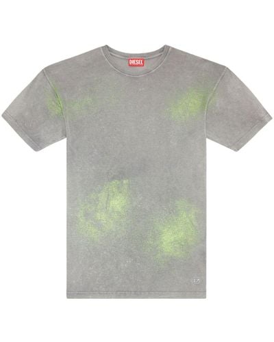 DIESEL T-buxt Graphic-print T-shirt - Gray