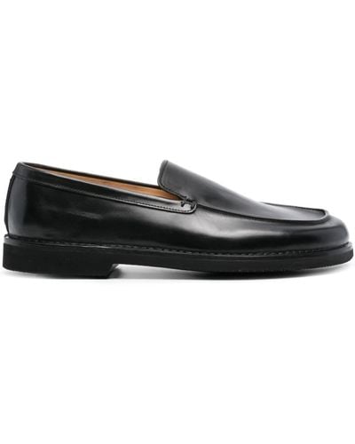 Premiata Smooth Leather Loafers - Black