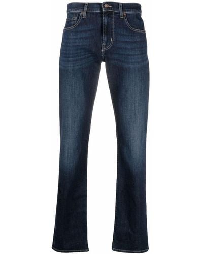7 For All Mankind Jeans slim - Blu