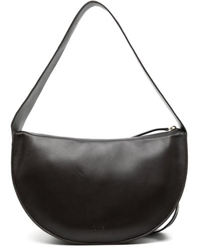 Yu Mei Antonia Leather Shoulder Bag - Black