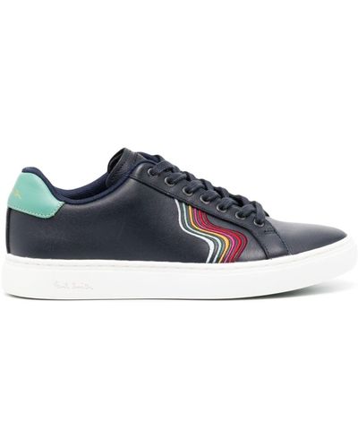 Paul Smith Lapin Leather Sneakers - Blue