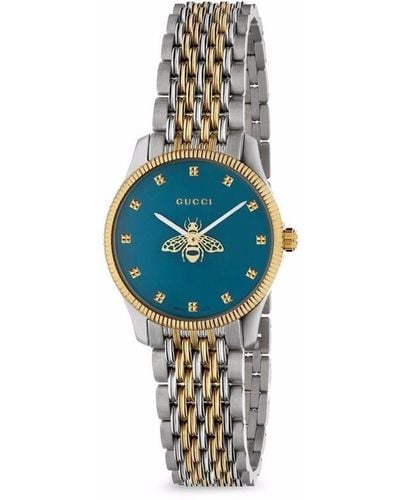 Gucci G-タイムレス 29mm 腕時計 - ブルー