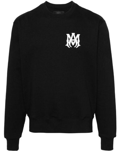 Amiri Sweater Met Logoprint - Zwart