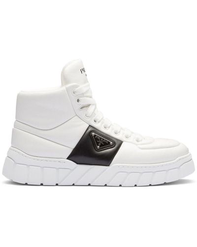 Prada Sneakers alte - Bianco