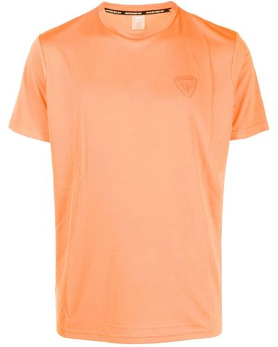 Rossignol T-Shirt mit Logo-Patch - Orange