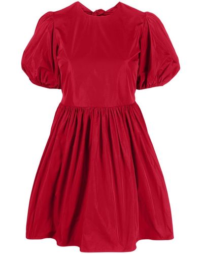 RED Valentino Minikleid mit Schleifendetail - Rot