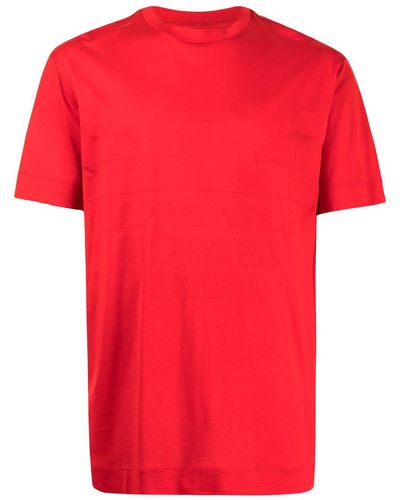 Emporio Armani オーバーサイズ Tシャツ - レッド