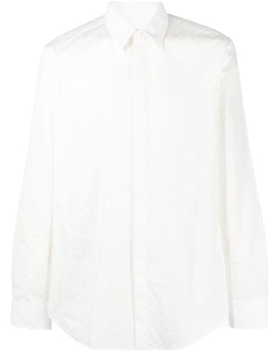 Fendi Klassisches Hemd - Weiß