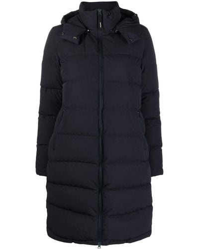 Aspesi Alex Quilted Down-filled Coat - Blue