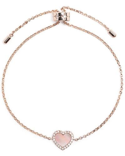 Apm Monaco Valentine Crystal-embellished Necklace - Metallic