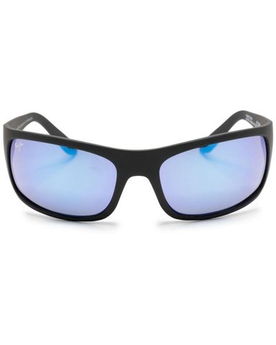 Maui Jim Verspiegelte Sonnenbrille - Blau