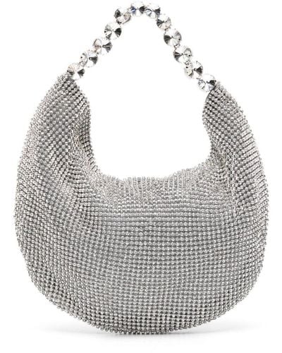 L'ALINGI Crystal-embellished Tote Bag - Gray