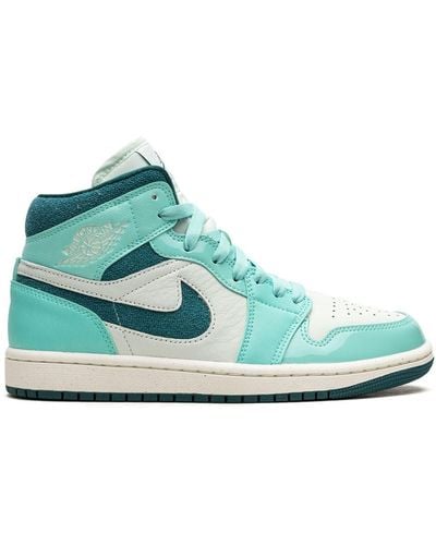 Nike Air 1 Mid Se "bleached Turquoise" Sneakers - Green