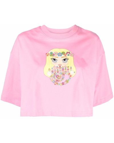 Chiara Ferragni グラフィック Tシャツ - ピンク