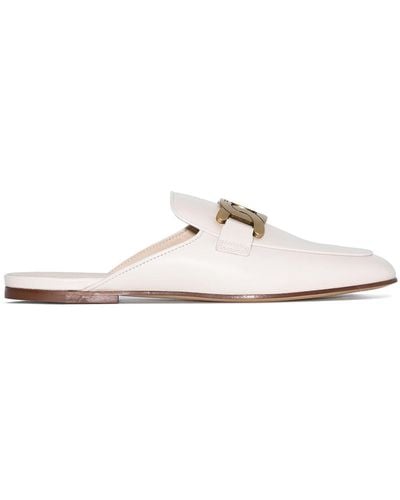 Tod's Sabot Loafers - Wit